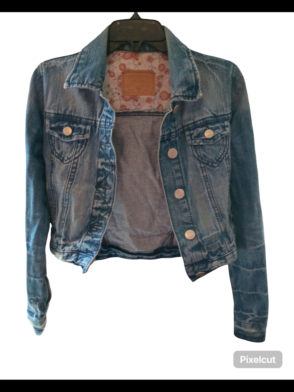 Amethyst Jeans Light Blue Denim Jean Jacket - Picture 4 of 15